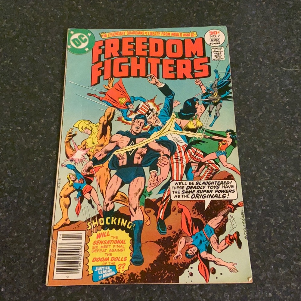 DC Freedom Fighters #7 vintage
